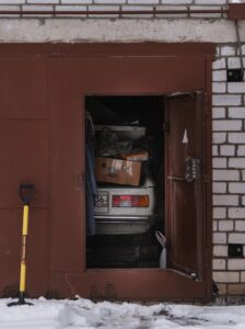 how to clean out a garage