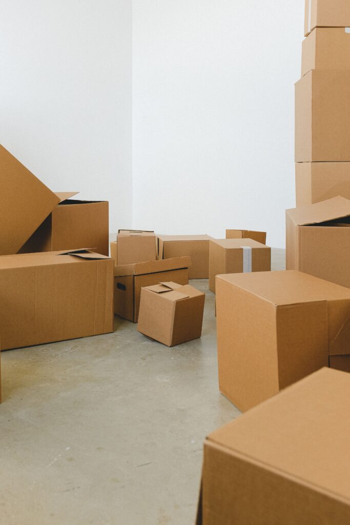 how to declutter before a move